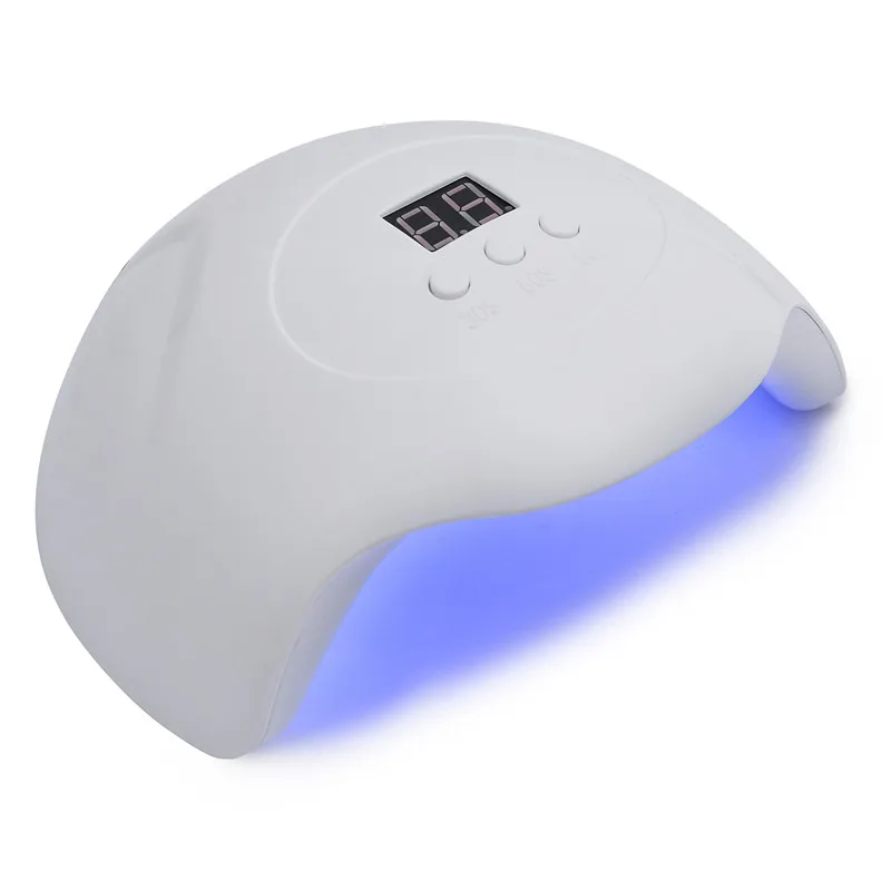 30 Вт, 80 Вт Светодиодный УФ-лампы для ногтей сушилка светодиодный ногтей белый светильник ногти гели маникюр, машинка для маникюра с кнопка таймера USB разъем и нейл-арта