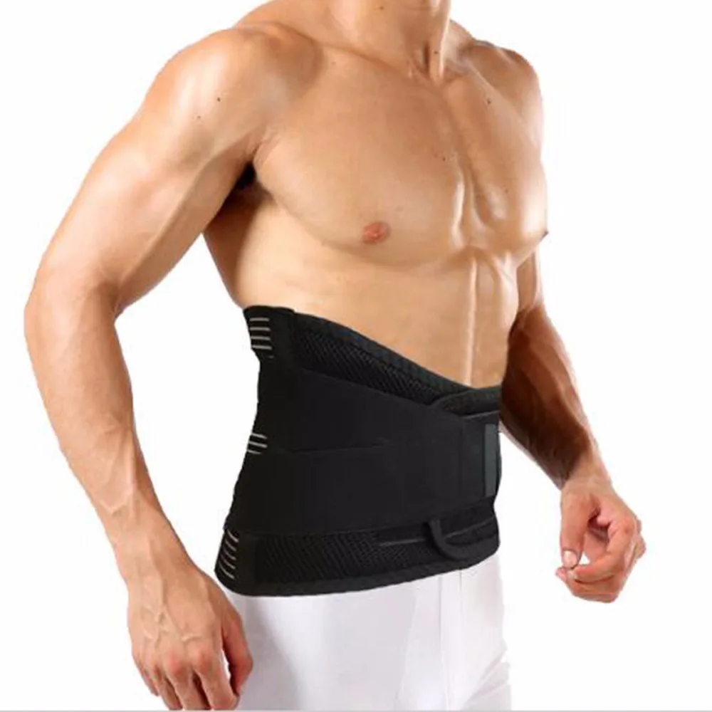 Waist Protection Belt Adjustable Double Pull Strap Lower Back Pain