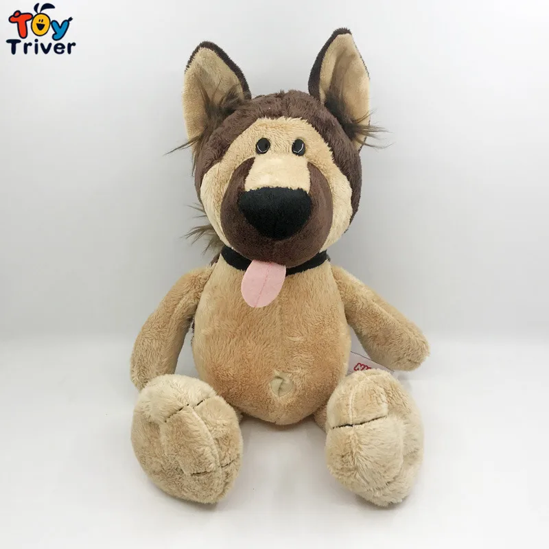 

35cm Simulation Plush Wolf dog Toy Stuffed Shepherd Puppy Dogs Doll Baby Kids Children Birthday Gift Home Shop Decor