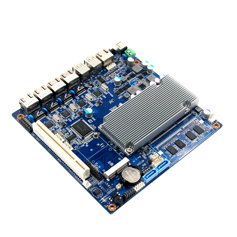 

4LAN industrial mini itx firewall router motherboard with intel atom N2800 proceesor support onboard 4GB ram