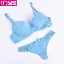 Новое поступление, горячий сексуальный кружевной бюстгальтер и тонкие прозрячные трусики в комплекте, сексуальный женский комплект с бюстгальтером Лолиты для девушек, кружевной Женский комплект нижнего белья, голубой, розовый, желтый, 7 цветов