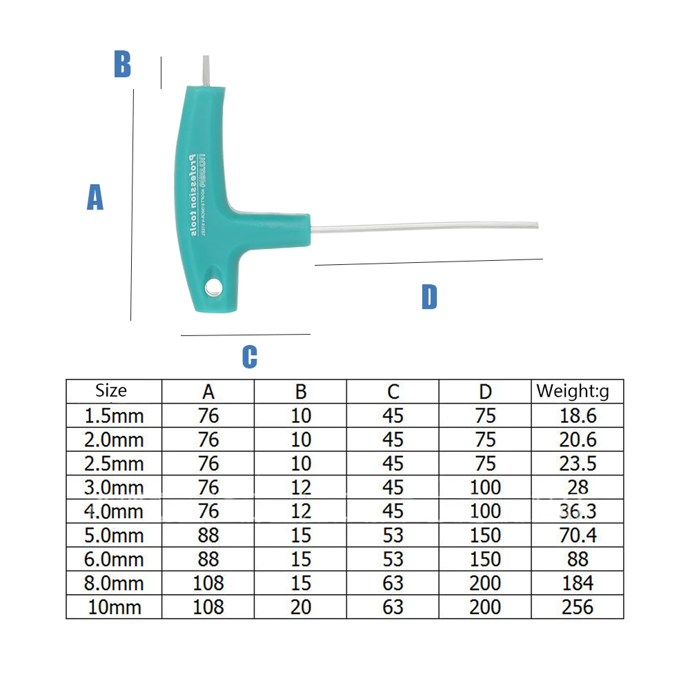 1 шт. Т-образная рукоятка трещотка кран гаечный ключ 1,5 мм-10 мм Т-образный шестигранный ключ гаечные ключи винты Отвертка Ручной стальной инструмент