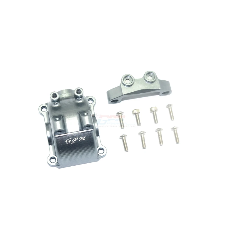 GPM для 1/10 весы TAMIYA TT 02 02T передняя/задняя коробка передач из сплава + верхняя