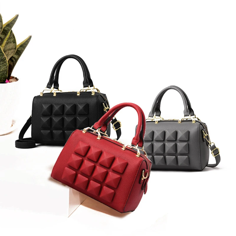 Women Simple Handbag Female Three-Dimensional Square Messenger Bag INS Lady Fashion Crossbody Shoulder Bags Bolsa Purse SS7228 (16)