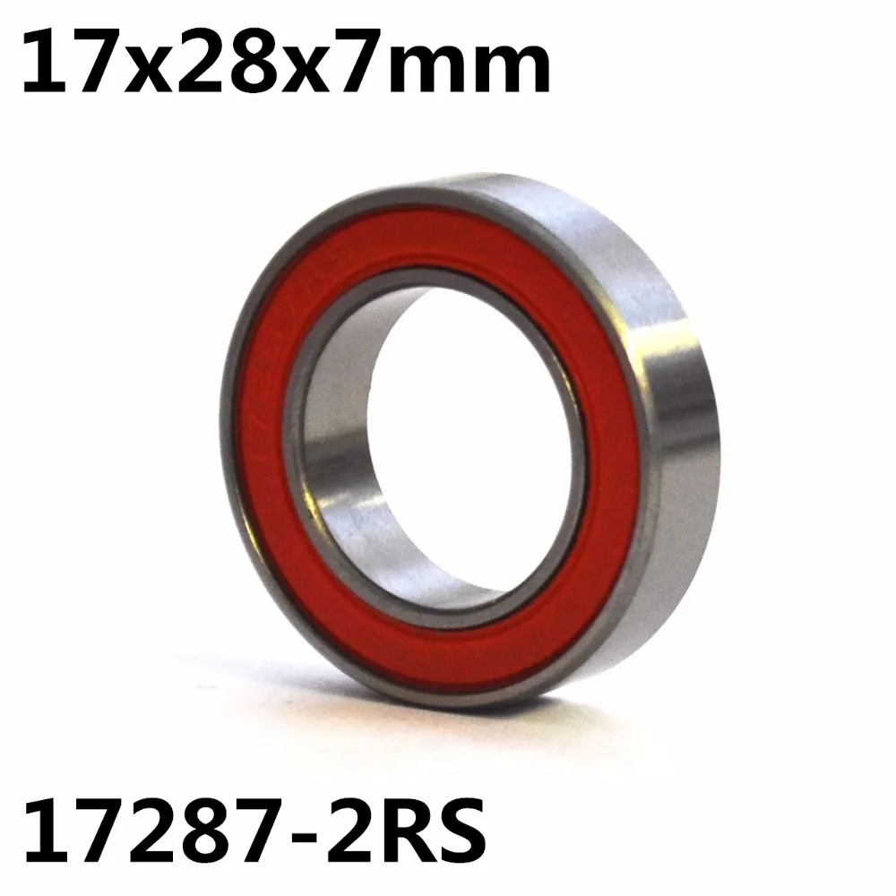 1 шт. MR17287-2RS 17x28x7 мм GCR15 шарикоподшипник колеса велосипеда каретка ремонт подшипников