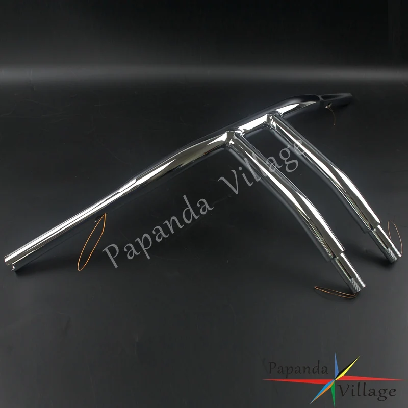 Хромированный мотоцикл 12 &quotRise T Bars руль для Harley Dyna Lowrider Sportster XL 883 1200 48 FLST FXST
