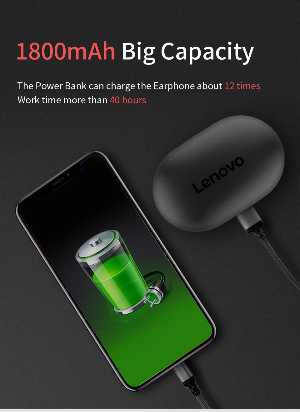 Lenovo S1 TWS Earphone (6)