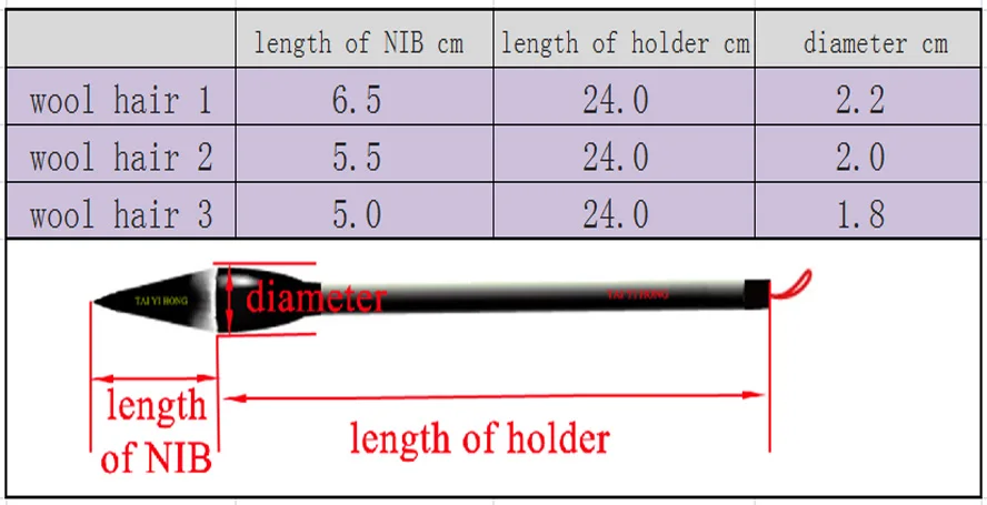 3 шт. кисти для рисования из чистой шерсти китайские кисти для каллиграфии ручка для художника Рисование акварелью маслом
