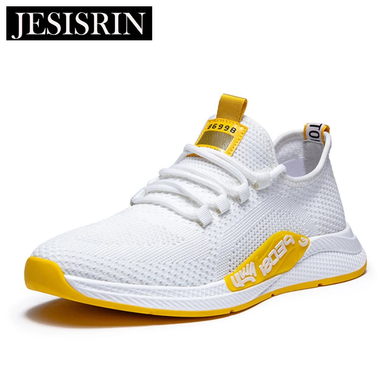 

Flying weaving 2019 new mesh shoes men's hollow sports shoes men's summer breathable casual shoes