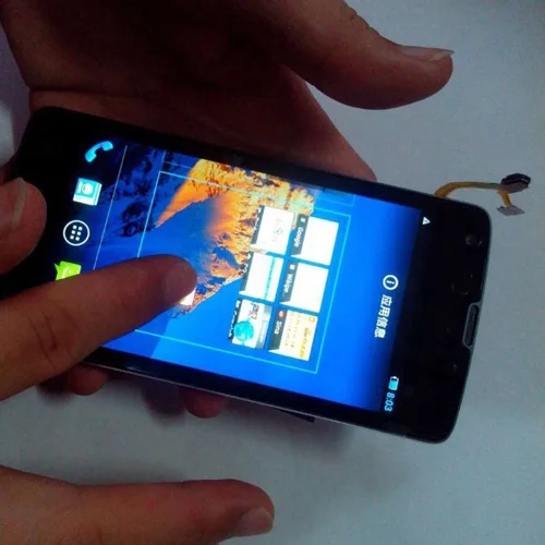 Для Philips W8510 ЖК дисплей с сенсорным экраном и цифровым преобразователем +