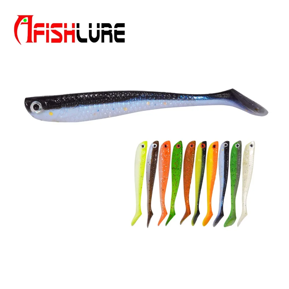 Afishlure Мягкая приманка для рыбы 55 мм 1 15 г мягкая рыболовная силиконовая