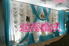 Luxurious wedding backdrop Sequins curtain Backdrop for Wedding Decoration 10ft*20ft High Grade Stage background
