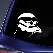 Bargain Max Decals - Stormtrooper SW Parody - Sticker Decal Notebook Car Laptop 6 (White)