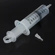 Высококачественные Пластиковые Многоразовые измерительные питательные полезные инъекции 100 мл+ 70 см трубы для гидропоники Стерильные Шприцы
