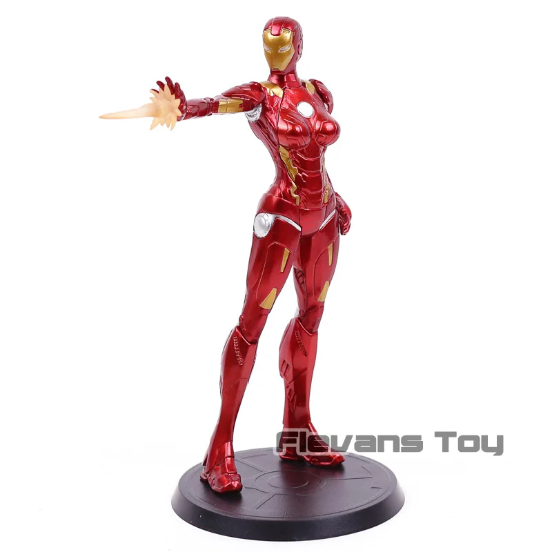 Супергерой Marvel Stark Industries X-Faction Железный леди перец Поттс MK8 ПВХ фигурка Коллекционная модель игрушки