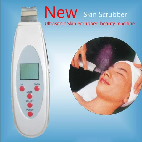 Máquina da Beleza do Purificador da Pele Salão de Beleza Equipamentos para Homens Moda Portátil Grande Tela Ultra-sônica Peel Facial Spa ou Mulheres Lcd
