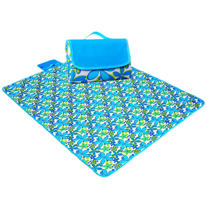 Открытый туристические коврики 150*180 см водостойкий складной расширить Пикник пляжное одеяло детские Мультиплеер туристический коврик 7