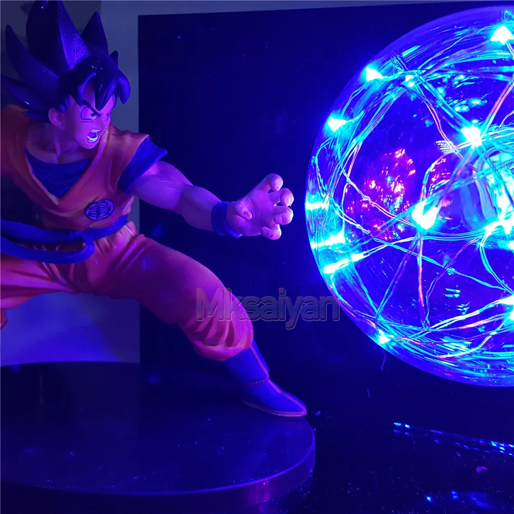 Dragon Ball лампа Goku VS Freeza светодиодный ночной Светильник ламинария фигурка Аниме Драконий жемчуг зет Goku Frieza фигурка ПВХ Модель игрушки