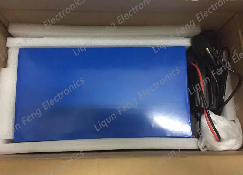 Top No Tax High Power 60V 27AH Electric Scooter Battery 60V 27AH Electric Bike Battery use Samsung 3000mah cell 50A BMS + Charger 7