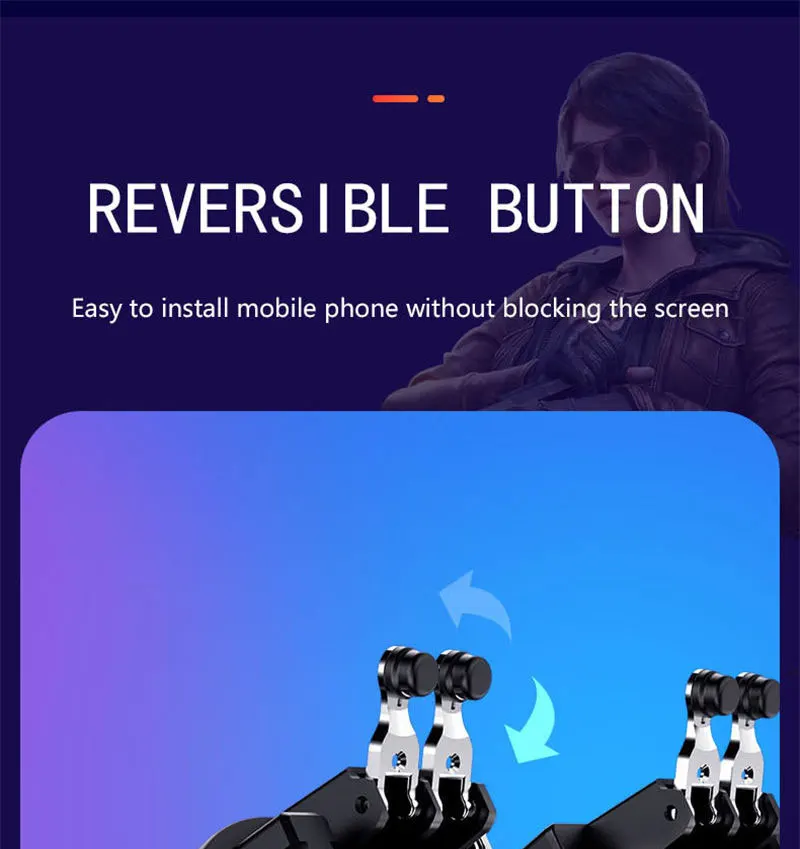 PUBG мобильный контроллер Джойстик с охлаждающим вентилятором для iphone iOS Android геймпад для смартфона pubg триггер контроллер Вентилятор Кулер