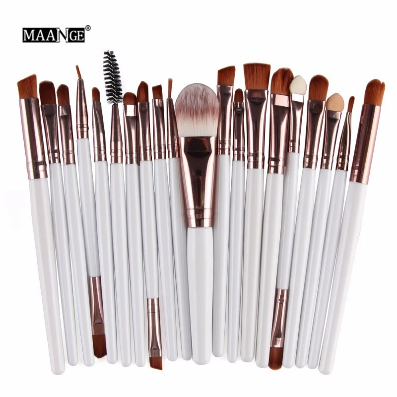 

15pcs Makeup Brushes Synthetic Make Up Brush Set Tools Kit Professional Cosmetics Top Quality 2018