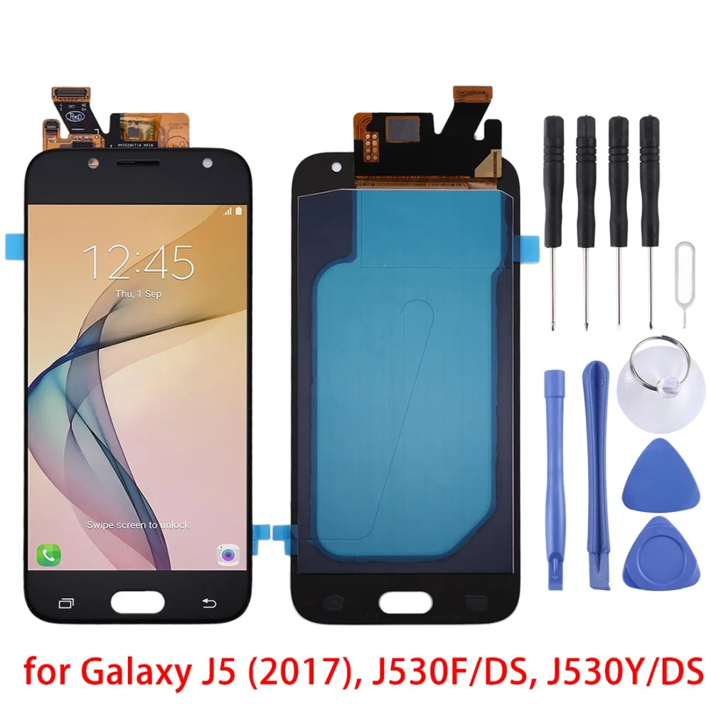 ЖК-экран и дигитайзер полная сборка для Samsung Galaxy J5 (2017) / J530 J7 J730 A8 Note 3 (OLED материал) |
