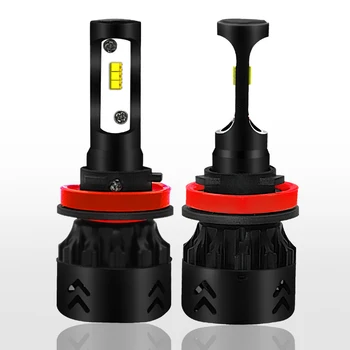 

2 X Mini8-H8/H9/H11 Car Headlight Bulb COB LED 25W 4800LM DC 9V-36V Waterproof IP68 6000K Cold White Truck SUV RV HID ALL IN ONE