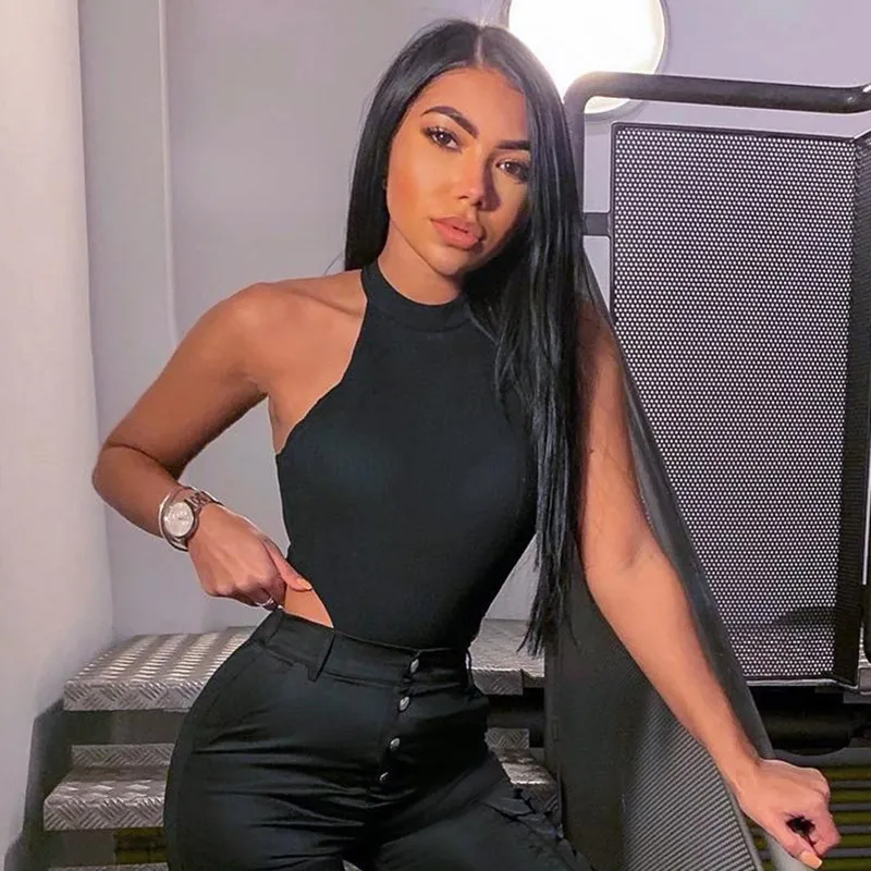 Darlingaga 2019 الصيف النيون النساء ارتداءها مضلع أكمام الجسم النيون الأخضر عالية الخصر حزب داخلية ثوب بودي كون السروال القصير