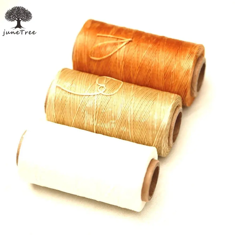 Buy Leather Craft Sewing Waxed Thread Heavy Duty Waxed Sewing Waxed Coarse