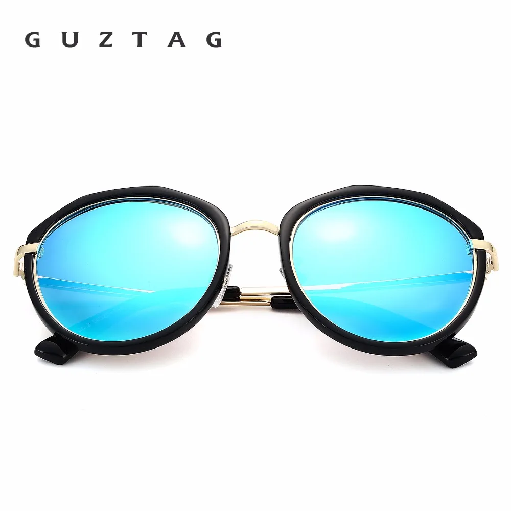 Guztag женские солнцезащитные очки поляризованные линзы UV400 роскошные ацетатные в