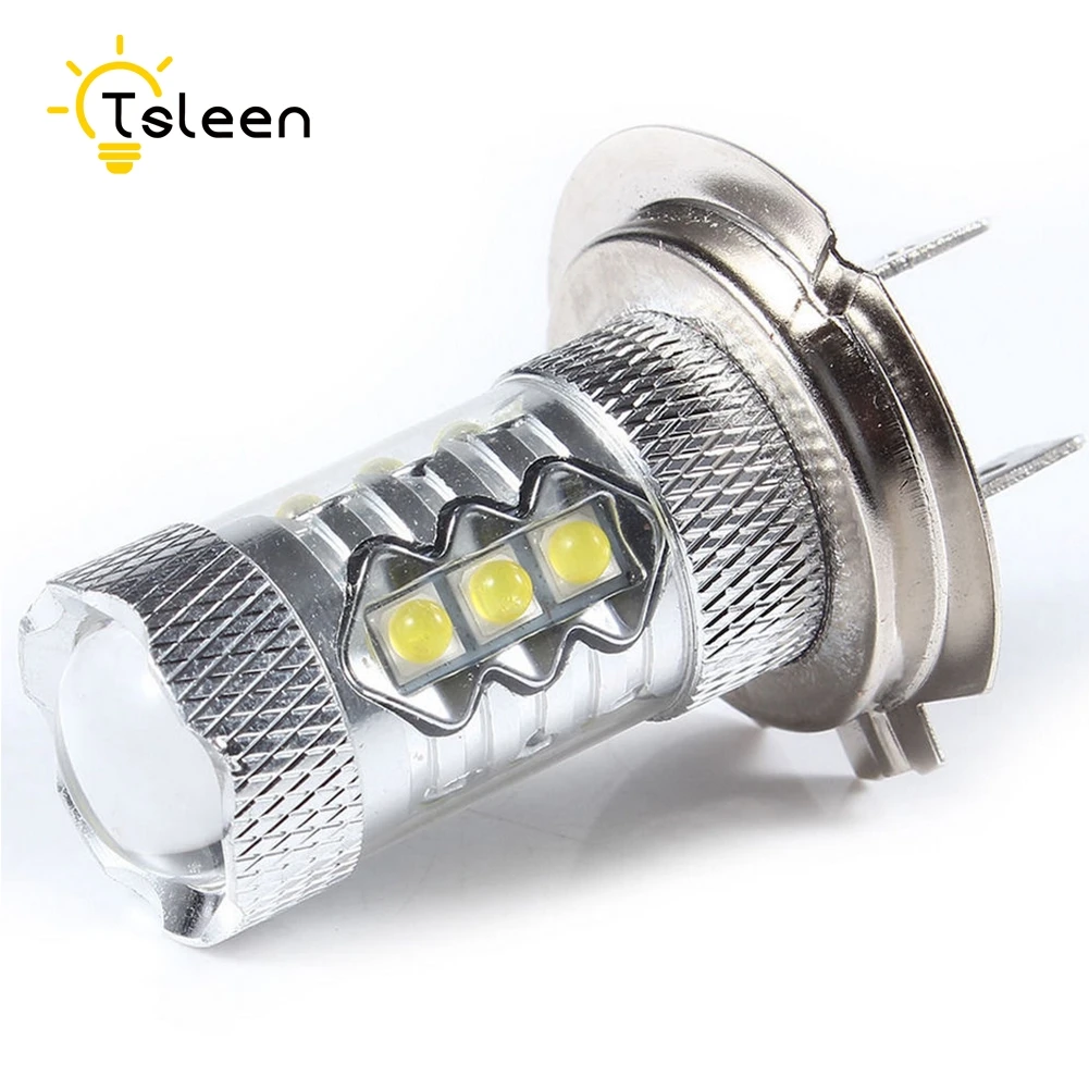 

4Pcs H7 LED H3 H4 H11 HB3 Cree Chip Auto Car Headlight Bulbs 720-1000LM Automobiles Xenon Replacement Lamp 6000K 12V-24V