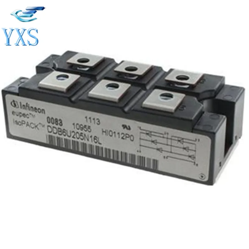 

DDB6U205N12L Three Phase Rectifier Bridge 200A 1200V