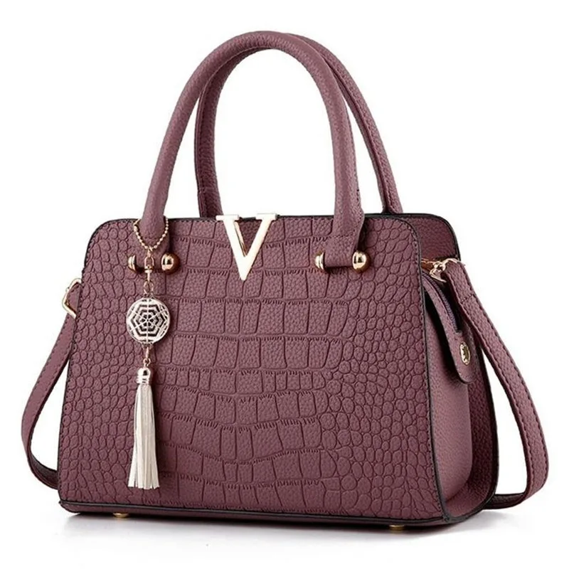 

Fashion Alligator leather women handbags famous designer brand bags Luxury Ladies Hand Bags And Purses Messenger shoulder bags