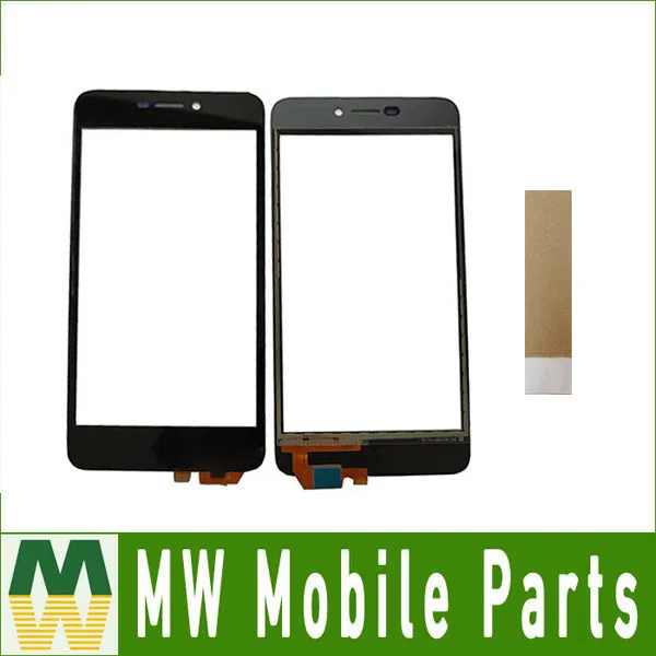 

High Quality 5.0" For BQ 5037 BQ-5037 BQS-5037 BQS 5037 Touch Screen Digitizer Front Glass Lens Black Color With Tape