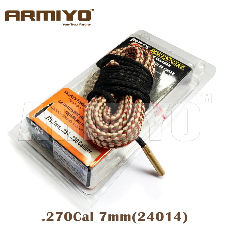 Armiyo Bore Snake .270 .284 .280 Cal 7mm Gun Barrel Cleaning Sling