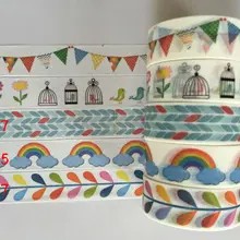 2291 шаблоны высокого качества японская Маскировочная клейкая лента, скрапбук. Смешанные узоры jiataihe tape лента 500 шт./партия