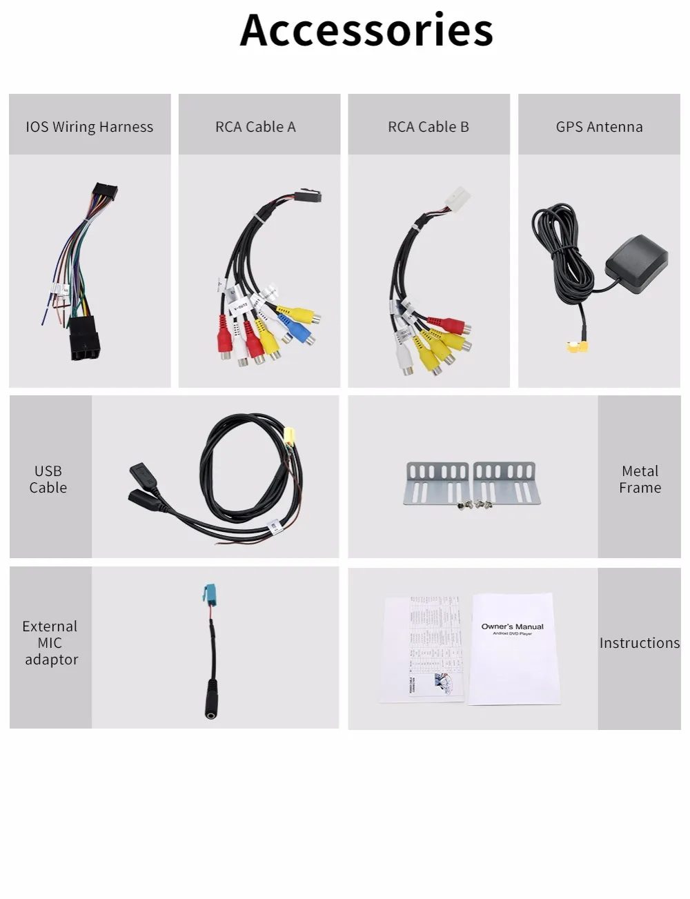 Excellent 2din Android 7.1 Universal Touch Car PC Tablet double Audio 7