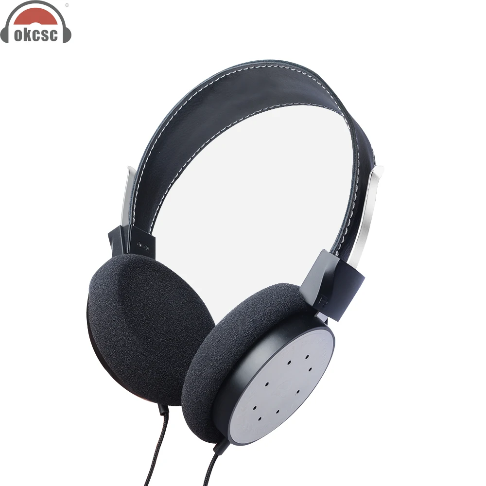OKCSC M6 Over ear Open Voice Wood Headphone Sport Active Noise