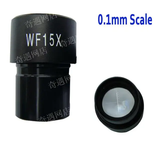 2018 New 1PC WF15X/13mm Wide Angle Lens Eyepiece for Biological