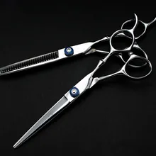 Высококачественные tijeras de peluqueria Профессиональные Парикмахерские ножницы Япония стальная Парикмахерская ножницы для стрижки и истончение волос
