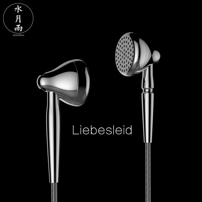 

2019 Moondrop Liebesleid Flagship Earbud Balanced HIFI Metal Industrial Design Earphone 13.5mm Dynamic Driver Moondrop Earphones