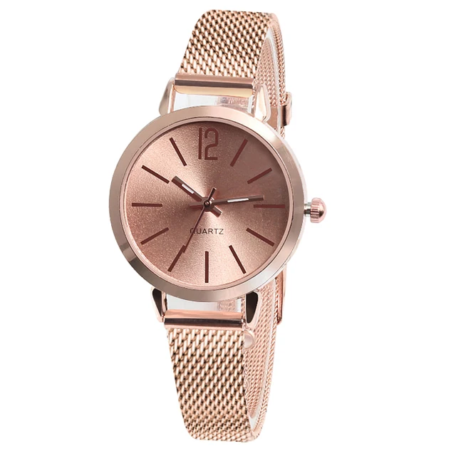 CMK New Ladies Rose Gold Silver watch Women Casual Stainless Steel Strap Luxury CMK New Ladies Rose Gold Silver watch Women Casual Stainless Steel Strap Luxury