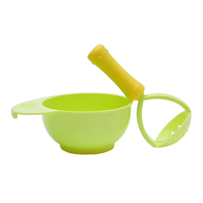 Baby BPA Free Food Mills Grinding Bowl Infants Manual Fruit Processor Tools Children Hand Feeding Food Grind Making Bowl MY0021 (11)