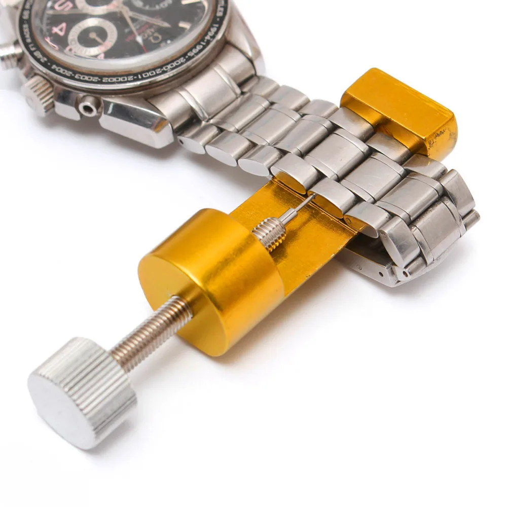 Профессиональный набор инструментов для ремонта часов ремешок для ремня регулировка ремня ремонт инструмент часовщика запчасти