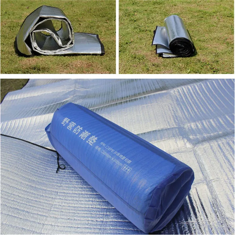 Waterproof Aluminum Foil EVA Camping Mat Foldable Sleeping
