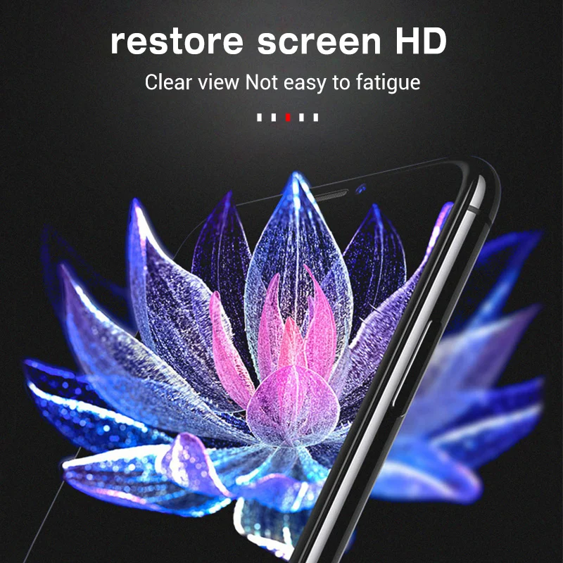 ESVNE Новый 6D защитное стекло для iPhone X HD изогнутый край на айфон Экран протектор