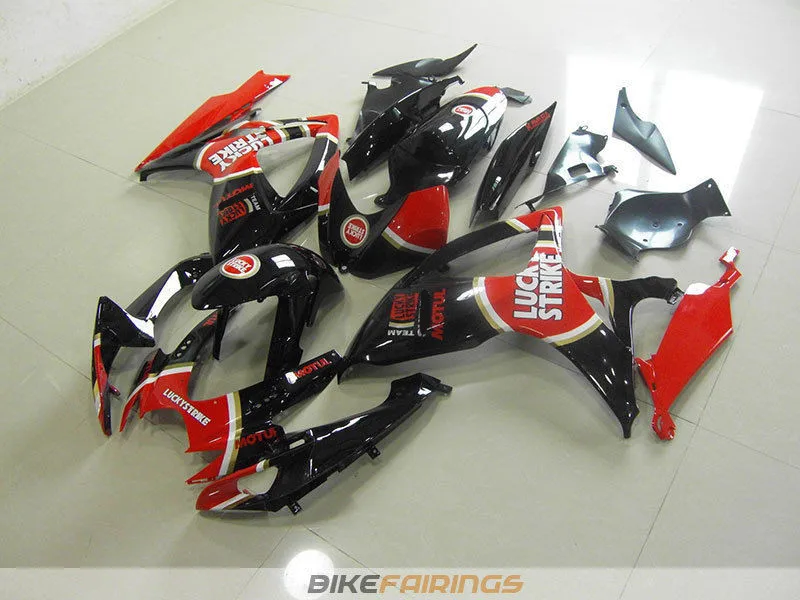 

New ABS Fairings Kit set Fit For SUZUKI GSXR600 GSXR750 06 07 R600 R750 K6 GSXR 600 750 2006 2007 Red black lucky