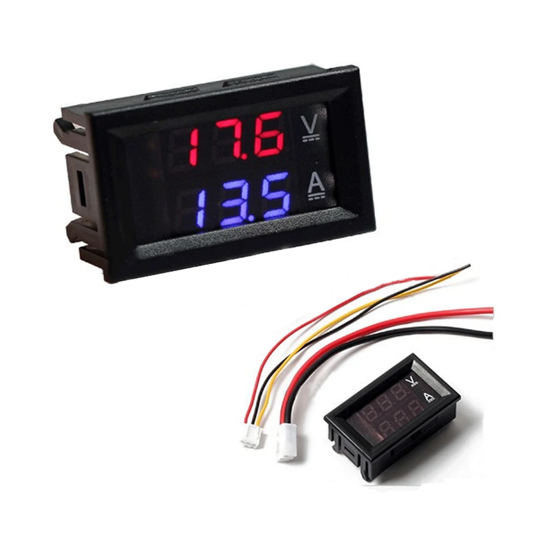 DIY DC100V 10A Вольтметр Амперметр синий красный двойной Ампер Вольт Напряжение измеритель тока Тестер Панель цифровой светодиодный дисплей для ... DIY DC100V 10A Вольтметр Амперметр синий красный двойной Ампер Вольт Напряжение измеритель тока Тестер Панель цифровой светодиодный дисплей для ...