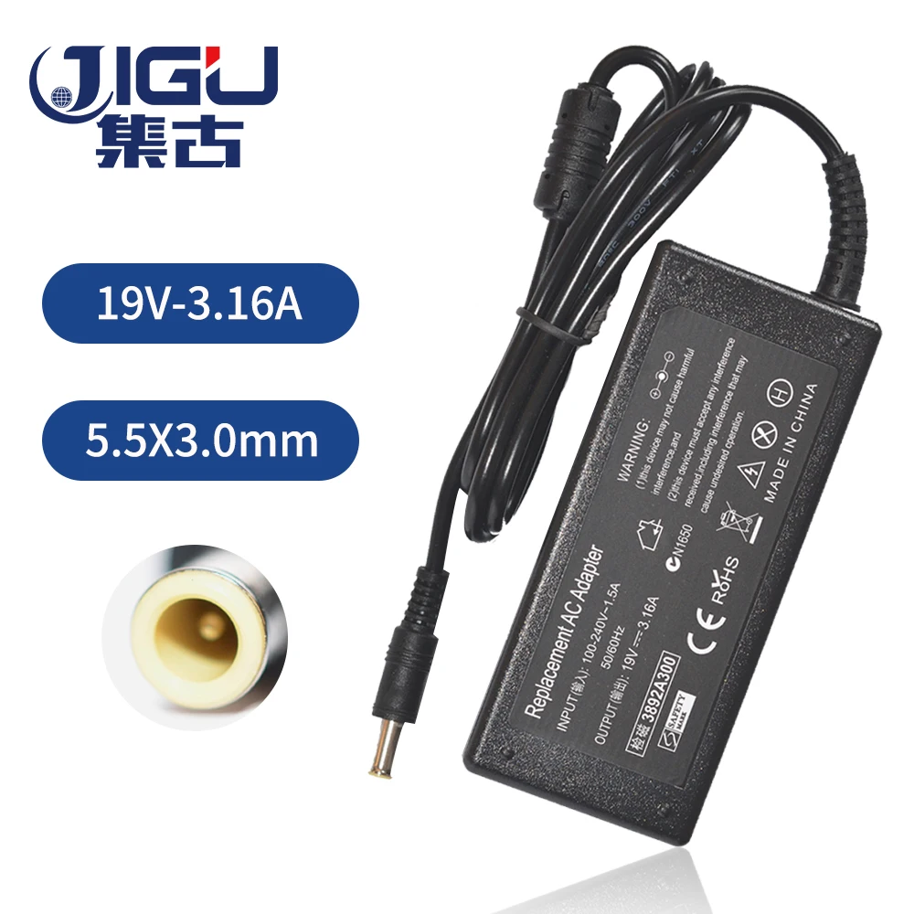 19V 3.16A 5 5*3 0 мм мощность AC адаптер питания для ноутбука Samsung AD-6019R AD-6019 CPA09-004A ADP-60ZH D