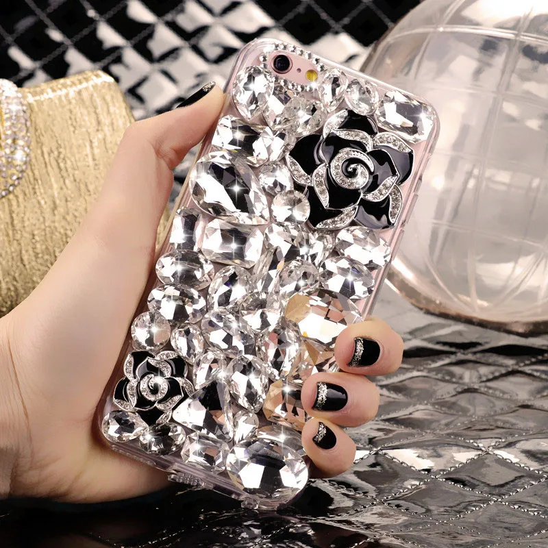Роскошный модный чехол для Huawei Honor 4C 4X 5A 5X 6 Plus 6A 7 7X 7I 8 9 Lite 10 V8 V9 V10 Pro Bling Saturna Crystal Diamond|